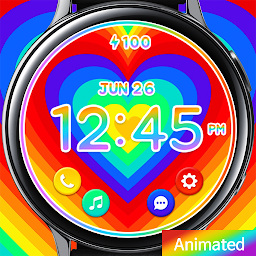 「Rainbow Colorful_Watchface」のアイコン画像