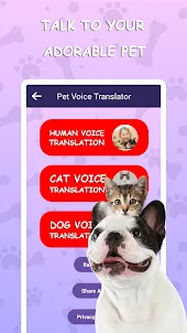 Pet Talk - Voice Translator