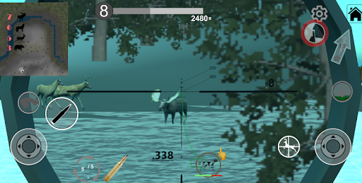 Jeu de simulation de chasse