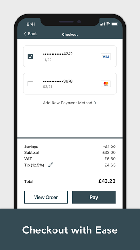 Searcys - Order and Pay