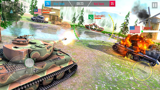 Battleship of Tanks - Tank War Game 2021 screenshots 13