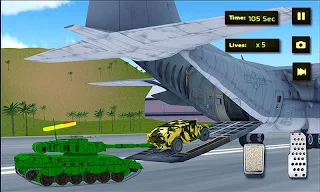 Army Cargo Plane Transporter - Screenshot 1