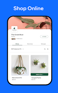 Spaces: Follow Businesses Screenshot