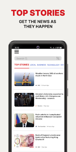 Android application Headlines Daily News screenshort
