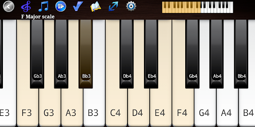 Escalas y acordes de piano - Aplicaciones en Google Play