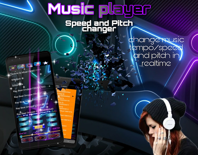 Play Music - speed and pitch - 1.5 - (Android)