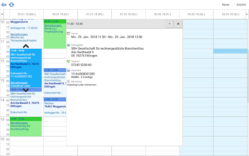 SBH.factu.app Screen 2