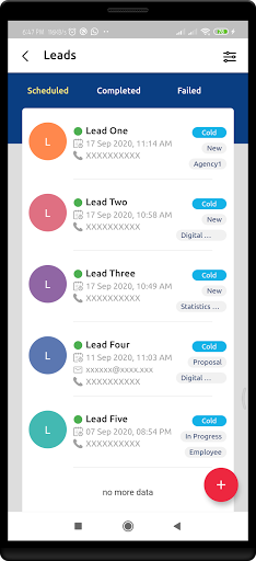 Leadfokuz Screen 3