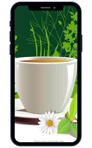 Tea Cup Wallpaper Screen 2