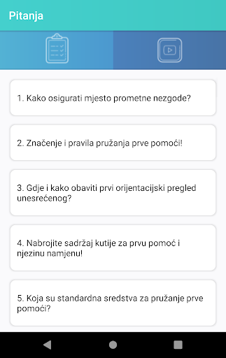 Vježba prve pomoći Screen 2
