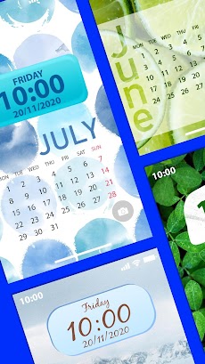 カレンダー 背景壁紙 スマホ Androidアプリ Applion