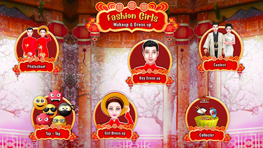 Fashion Girls Makeup & Dressup Screen 2