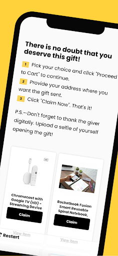 Giftinity Screen 3