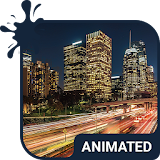 Los Angeles Animated Keyboard + Live Wallpaper icon