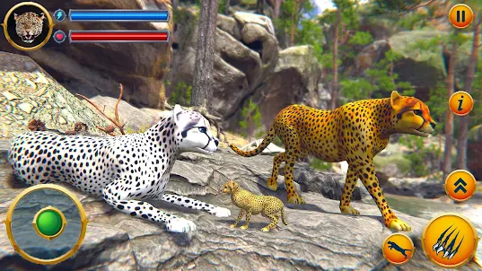 Wild Cheetah Family Simulator