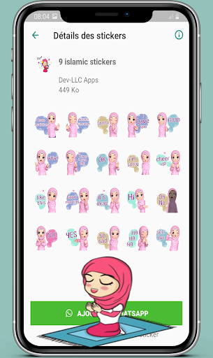 Islamic stickers girls and boy Screen 3