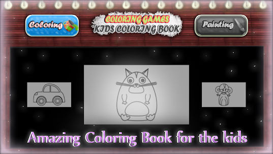 Kids Games: Kids Coloring Book