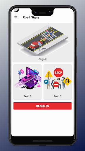 Android application Road signs and traffic signals screenshort