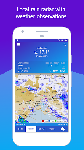 AUS Rain Radar - Bom Radar and Weather App 4.5.1 screenshots 1