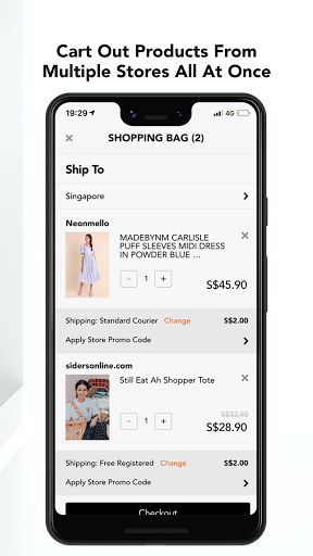 ShopperBoard: Fashion Shopping Screen 3