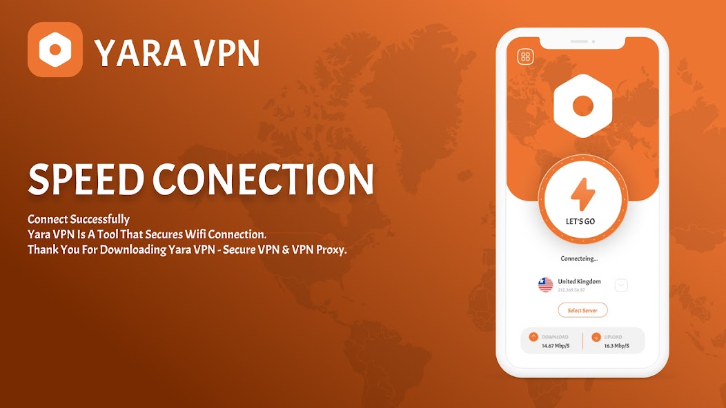 Yara VPN 50.2 APK + Mod (Unlimited money) for Android