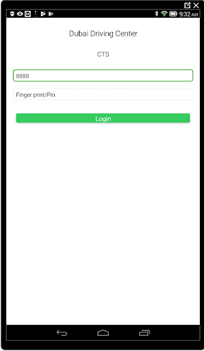 Android application DDC INSTRUCTOR screenshort