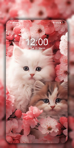 Cute Cat Wallpaper Live HD 4K screenshot 14