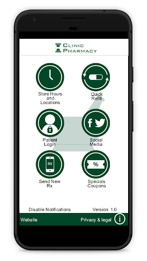 Android application Clinic Medical Pharmacy screenshort