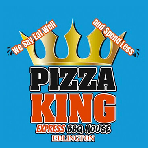 Pizza King Express BBQ House logo