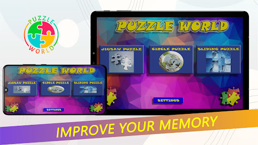 Android application Puzzle World : Jigsaw game screenshort