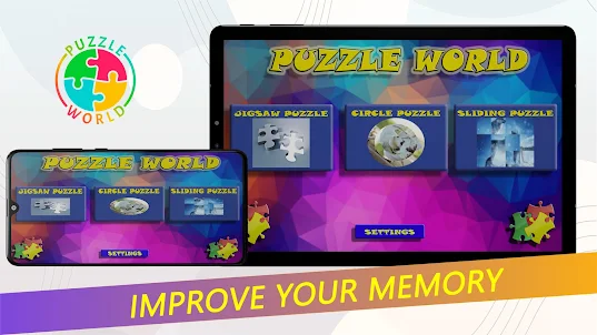 Puzzle World : Jigsaw game