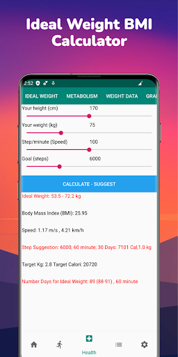 Pedometer - Step Counter App Screenshot 3 - AppWisp.com