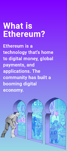 Android application Ethereum Staking screenshort