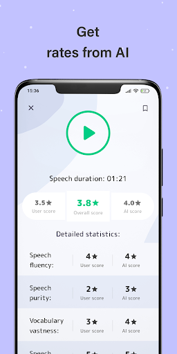 Screenshot of English Speaking Practice!