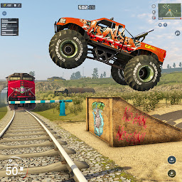 Icon image Monster Truck Stunt Truck Game