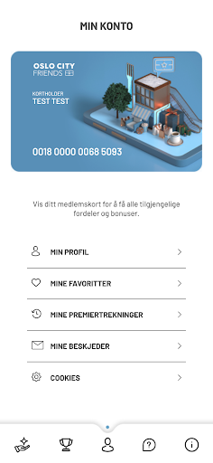 Oslo City Friends Screen 2