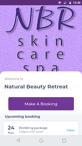 Android application Natural Beauty Retreat screenshort