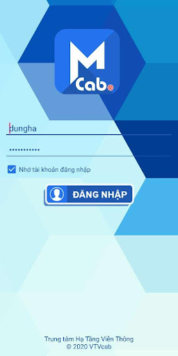 Android application Mcab screenshort