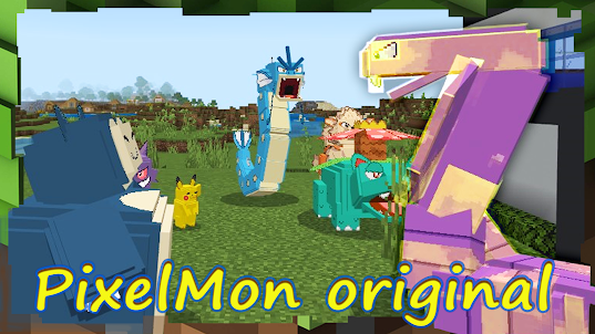 Pixelmon Town Minecraft PE Mod