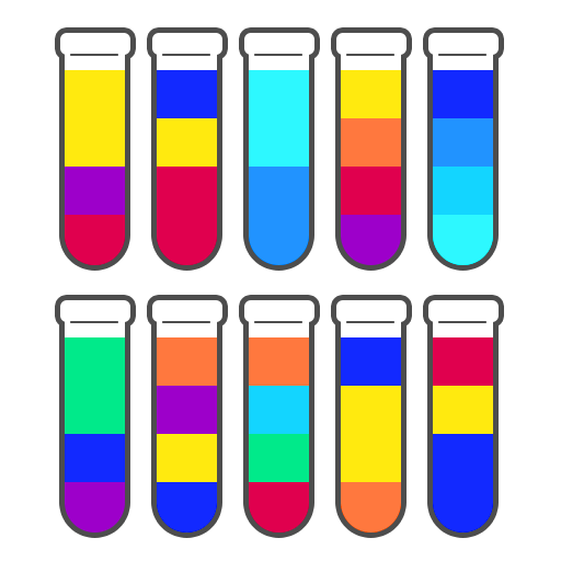 Water Sort - Color Puzzle Logo