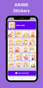 Anime Stickers For WA