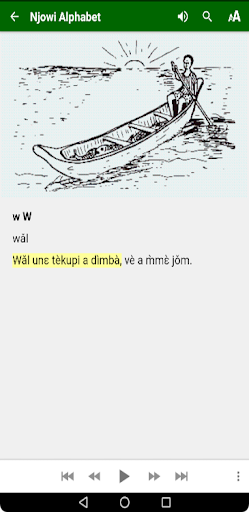 Njowi Mengisa Alphabet Screen 3