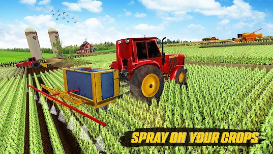 Tractor Farming Sim Games
