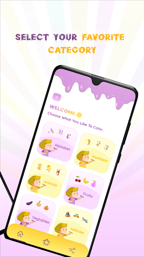 Color & Learn: Coloring book Screen 2