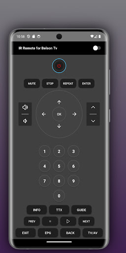 Remote for Belson tv ekran görüntüsü
