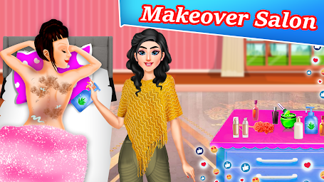 Facial Spa Salon Makeover Game