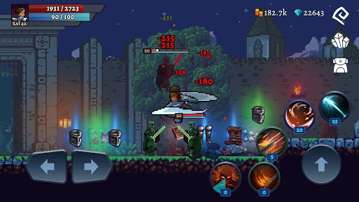 Darkrise - Pixel Classic Action RPG screenshots 1