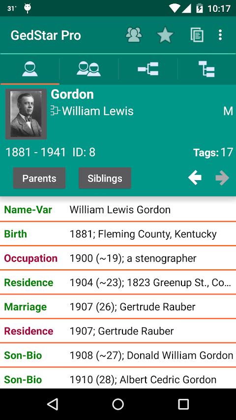 GedStar Pro Genealogy Viewerのおすすめ画像1