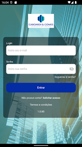 Android application GG Condomínios screenshort