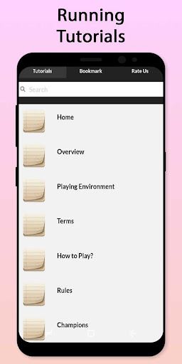 Android application Easy Running Tutorial screenshort